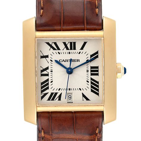 cartier tank men's automatic